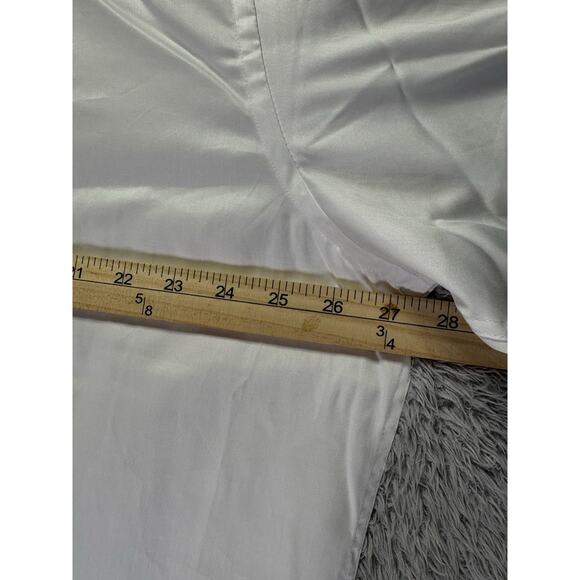 Men's Tiglio 3X White Button Down Sport Slim Fit Shirt Long Slv Flip Cuff NWT - Picture 10 of 13